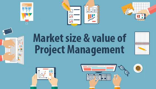What is the market size and value of project management?