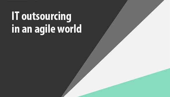 Three success factors for IT outsourcing in an agile world