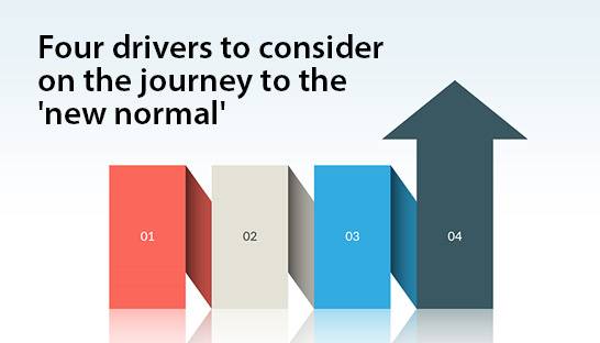 Four drivers to consider on the journey to the 'new normal'