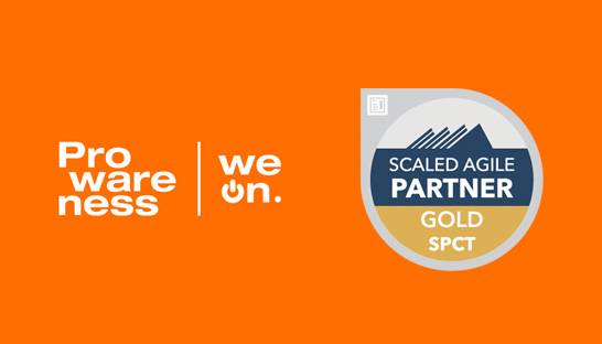 Scaled Agile elevates Prowareness to SAFe Gold SPCT partner level