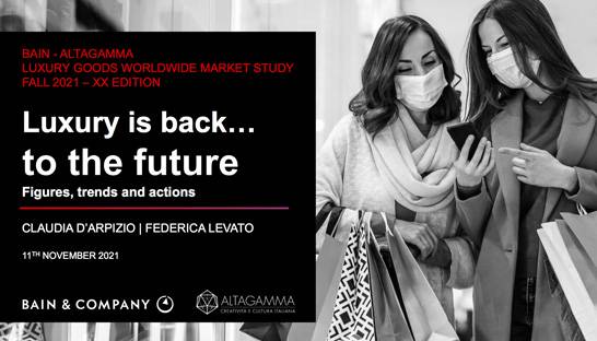 Global luxury goods market comes roaring back to hit new record