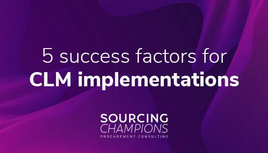 5 success factors for contract lifecycle management system implementation