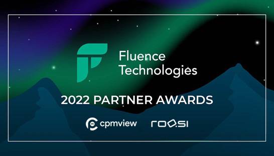 Fluence Technologies hands out awards to cpmview and roosi