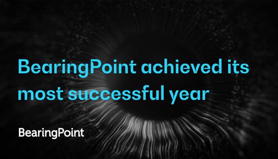 BearingPoint achieved its most successful year