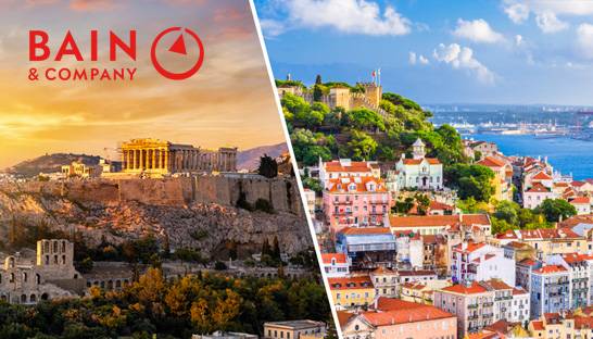 Bain enters Greece and Portugal with offices in Athens and Lisbon