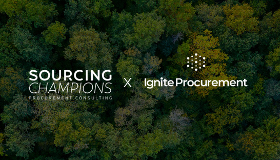 Sourcing Champions and Ignite Procurement partner for sustainability
