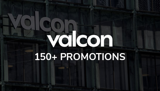 Valcon promotes 150+ colleagues across European offices