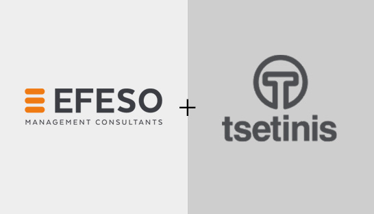EFESO beefs up team with 120-strong Tsetinis Consulting