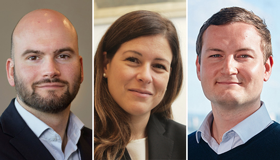 Casper Roex, Caterina Sanson and Matt Wills partner at OC&C
