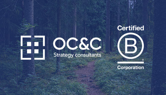 OC&C Strategy Consultants joins ESG-focused B Corp community