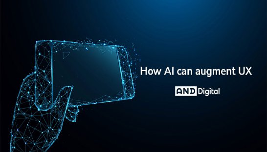 Five ways how AI can augment user experience design