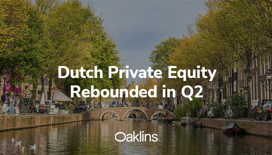 Dutch private equity M&A sector rebounded in second quarter