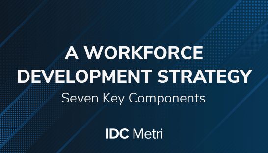 Seven key components for a workforce development strategy