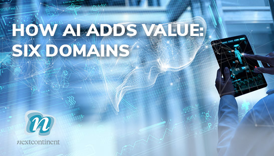 Six domains where AI is adding major value to the healthcare sector
