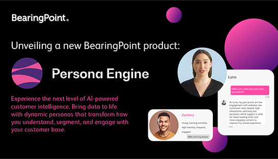 New BearingPoint platform taps AI to rapidly build customer personas