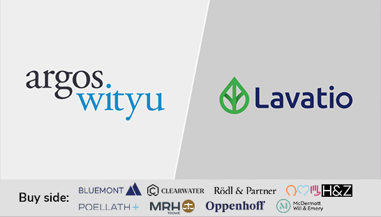 M&A advisors support Argos Wityu with acquisition of laundry group Lavatio
