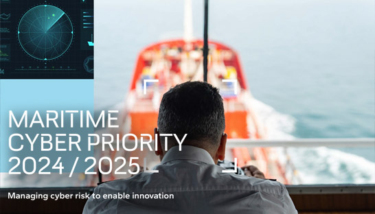 Maritime appetite for cyber risk notably higher than other industries