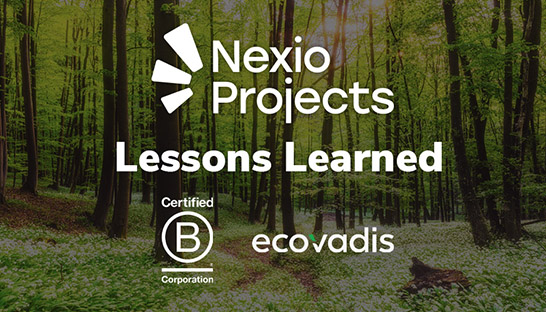 Nexio Projects shares lessons learned from its B Corp and EcoVadis recertification