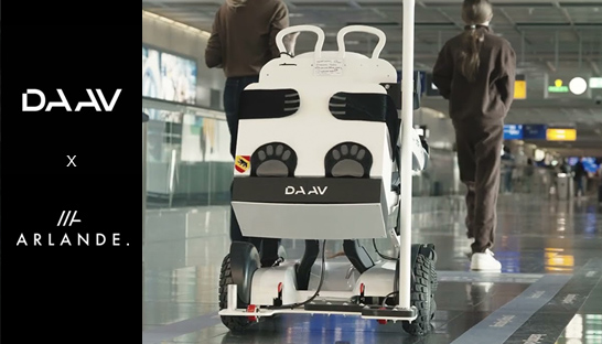 DAAV and Arlande partner to advance inclusive mobility and autonomous wheelchairs in airports