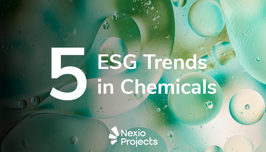ESG and sustainability trends for the chemicals industry in 2026